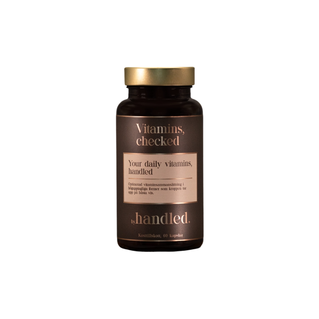 By Handled Vitamins Checked 60 st