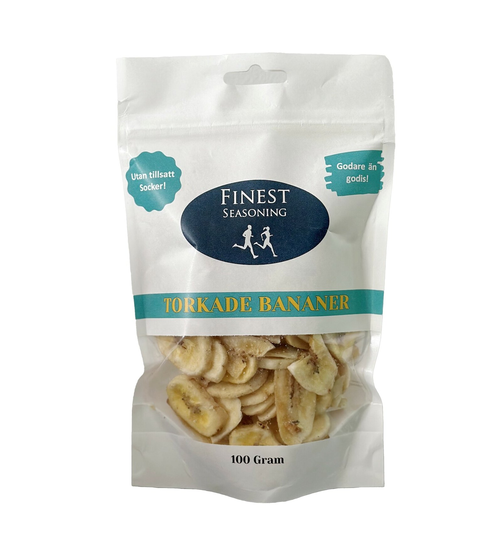 Finest Seasoning Torkade Bananchips 100 g