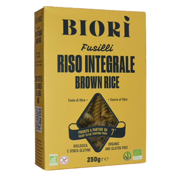 Biori Råris Glutenfri Pasta Fusilli 250g