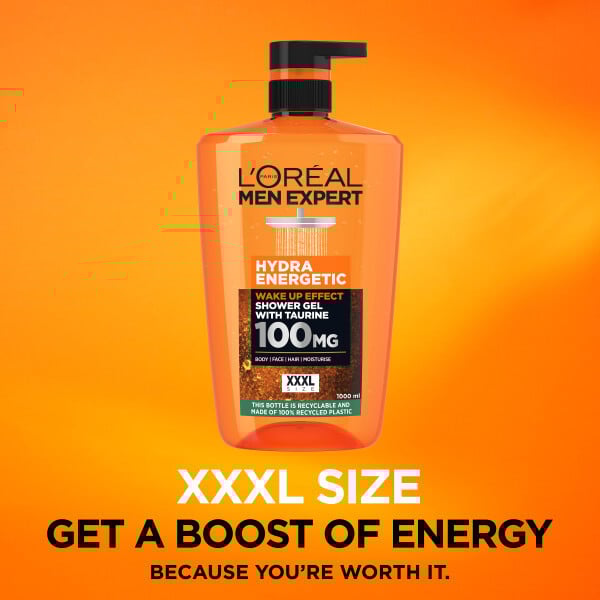 L'Oréal Paris Men Expert Hydra Energetic shower gel 1000 ml