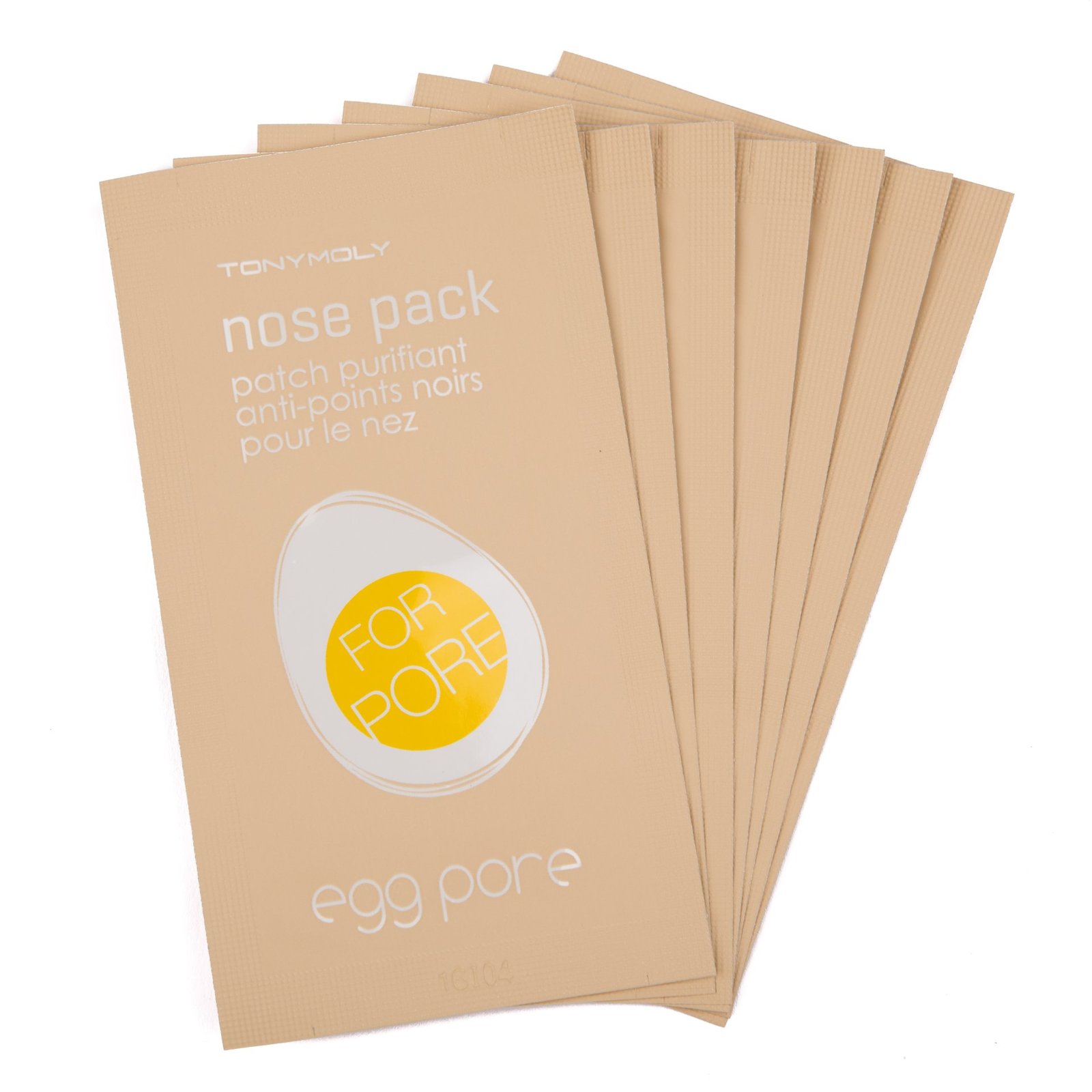 TONYMOLY Egg Pore Nose Pack Package 7 st