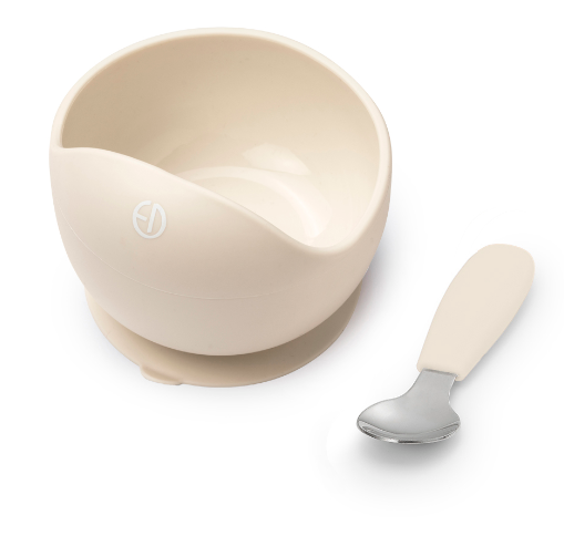 Elodie Silicone Bowl Set Vanilla White