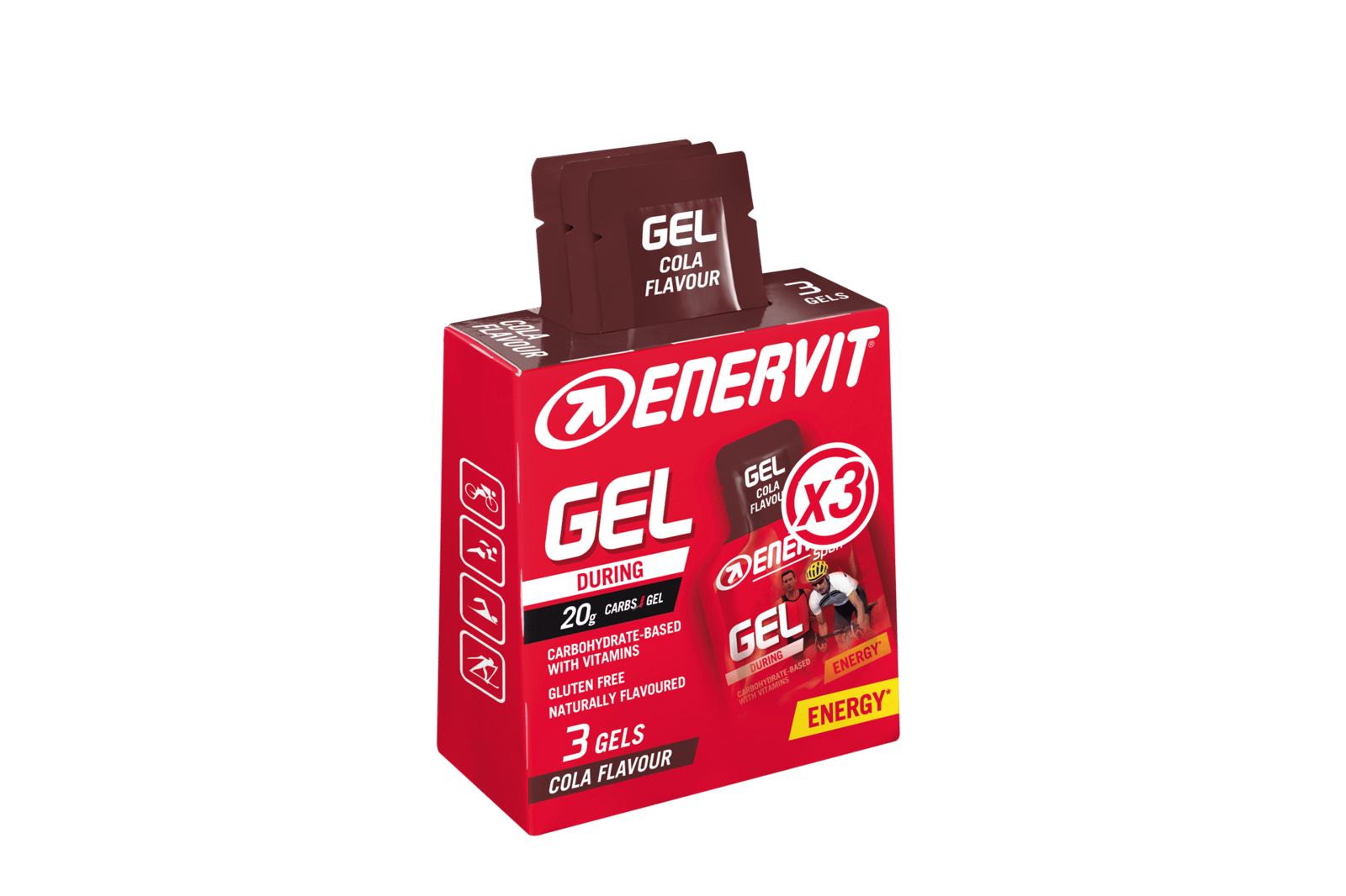 Enervit E.Sport Gel Cola 25ml 3-pack