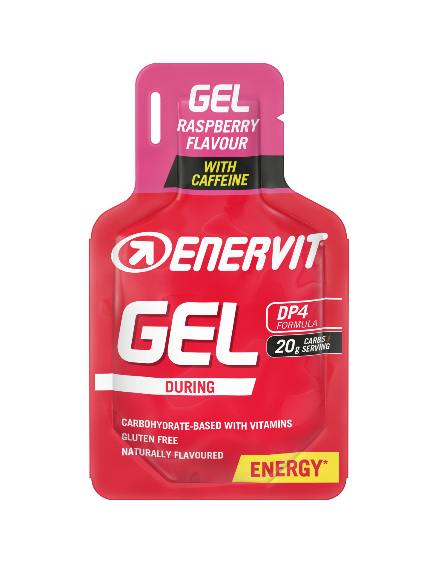 Enervit Sport Gel Koffein Hallon 25 ml
