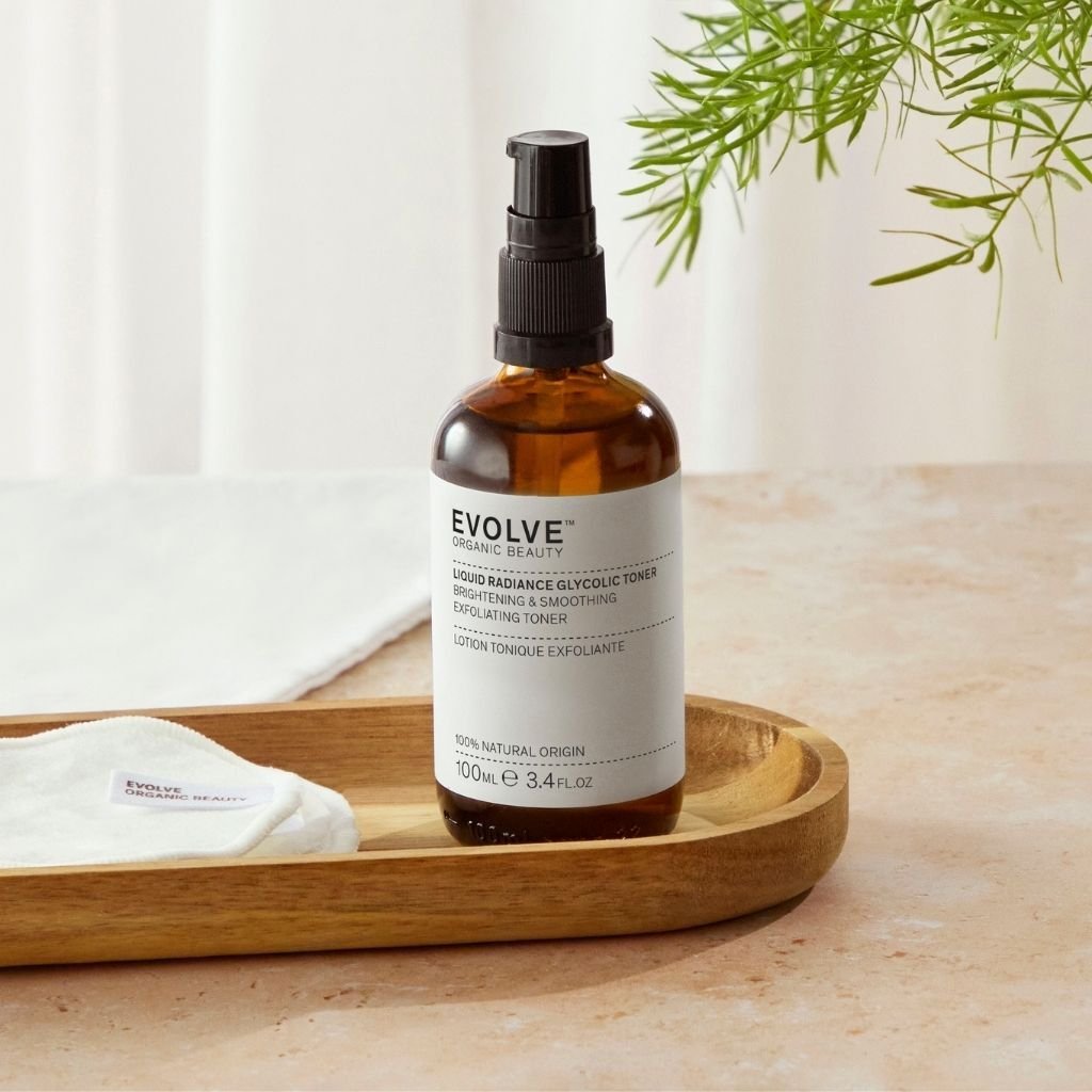 Evolve Organic Beauty Liquid Radiance Glycolic Toner 100 ml