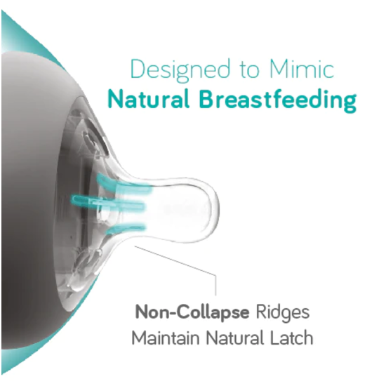 Nanobébé Flexy Silikonflaska vit 150 ml