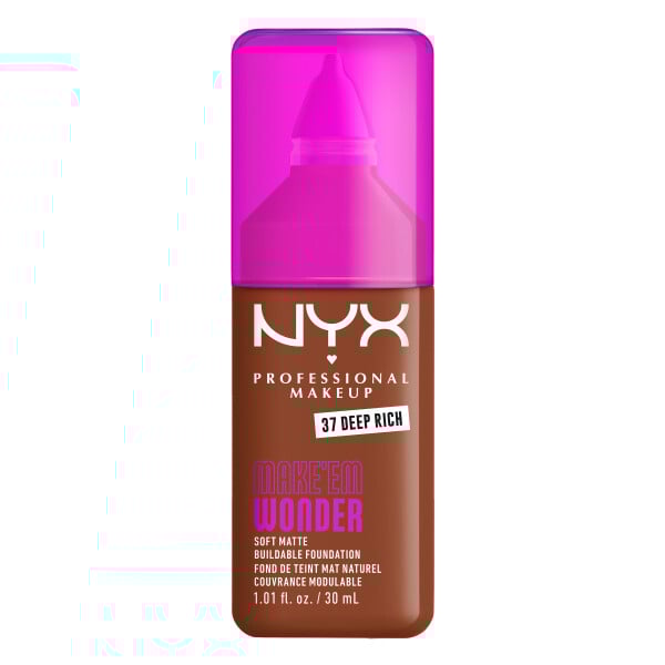 NYX Professional Makeup Make Em Wonder Foundation 37 Deep Rich 30 ml