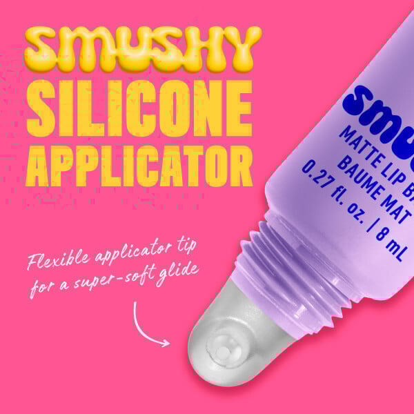 NYX Professional Makeup Smushy Matte Läppbalsam 1 Sugar Smush 8 ml