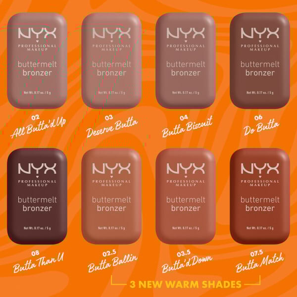 NYX Professional Makeup Buttermelt Bronzer 02.5 Butta Ballin 5 g