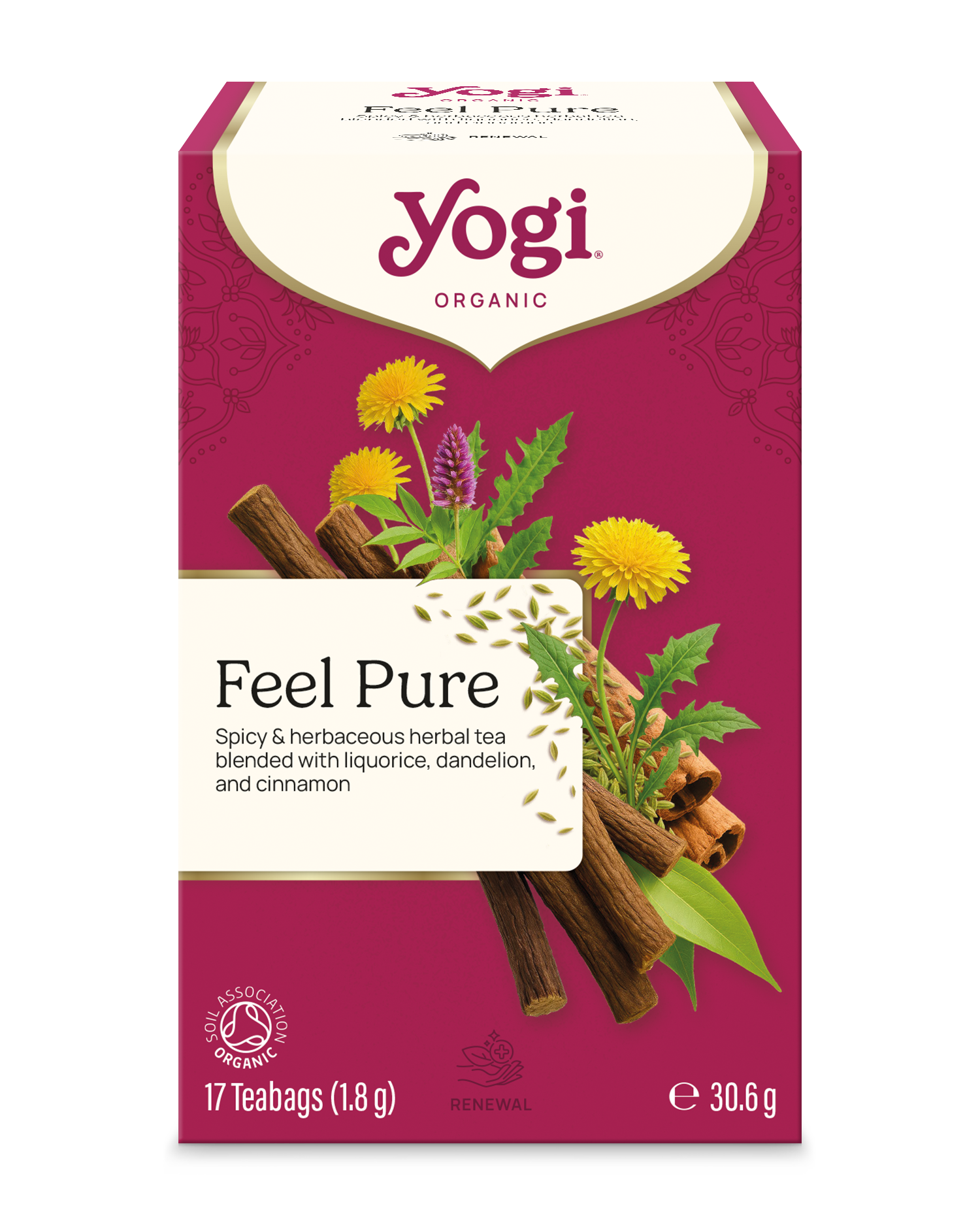 Yogi Tea Feel Pure 17 tepåsar