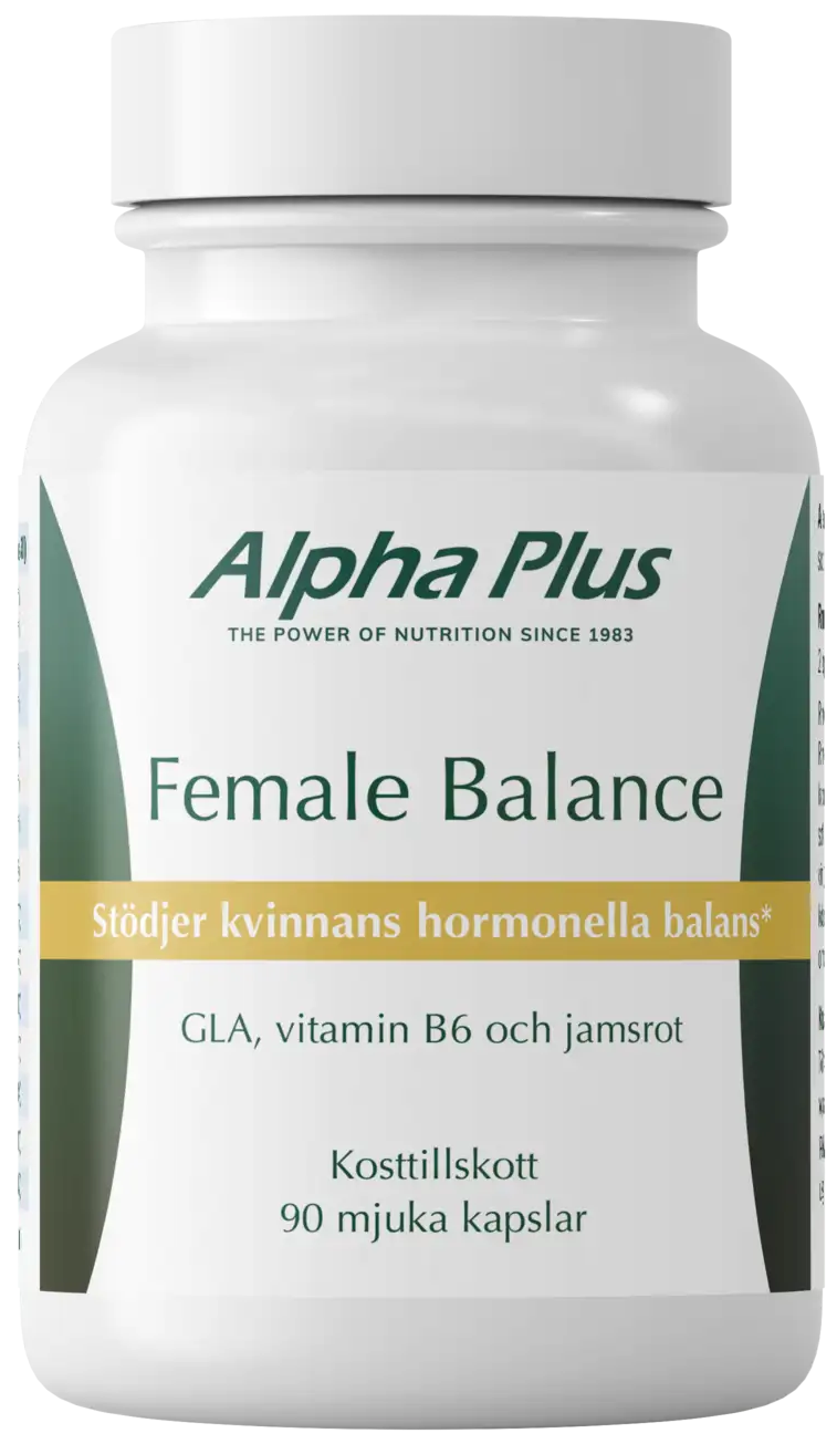 Alpha Plus Female Balance 90 mjuka kapslar