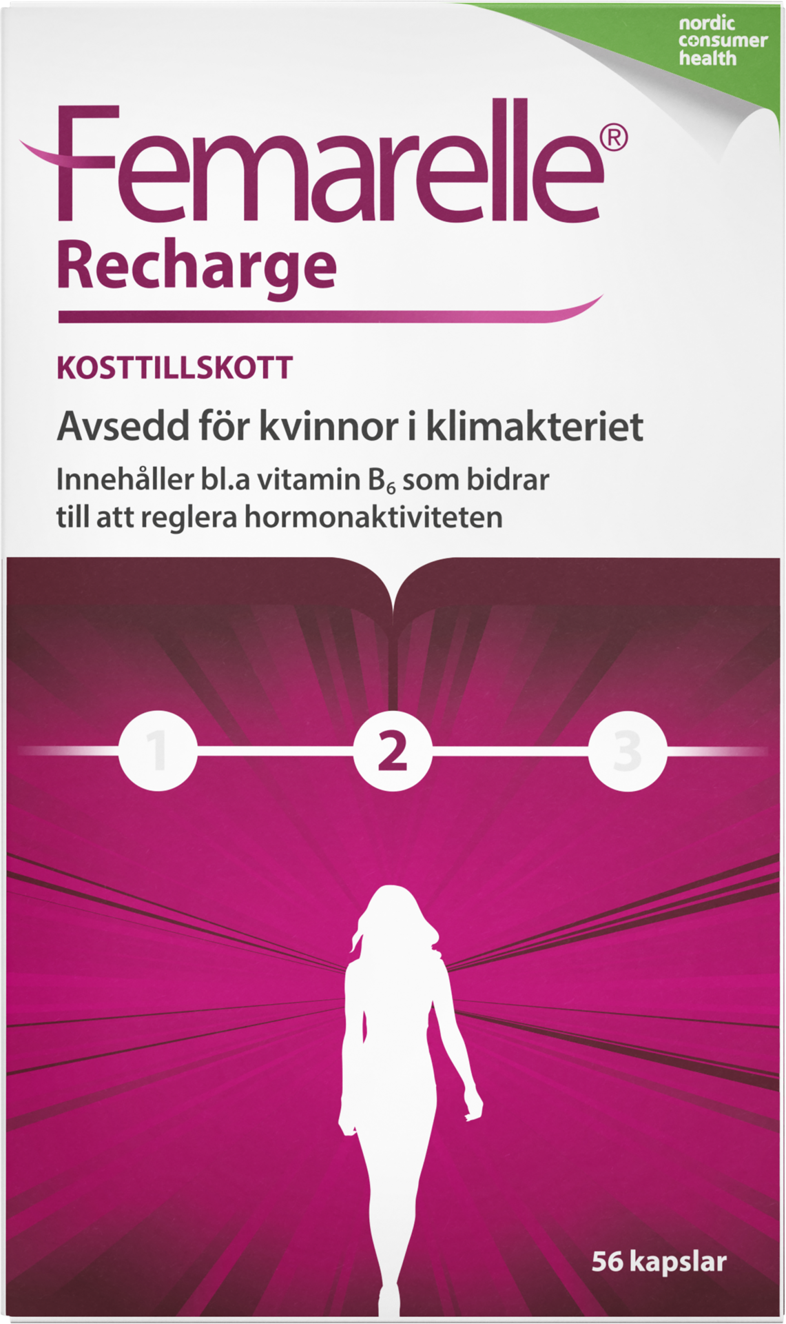 Femarelle Recharge 56 kapslar