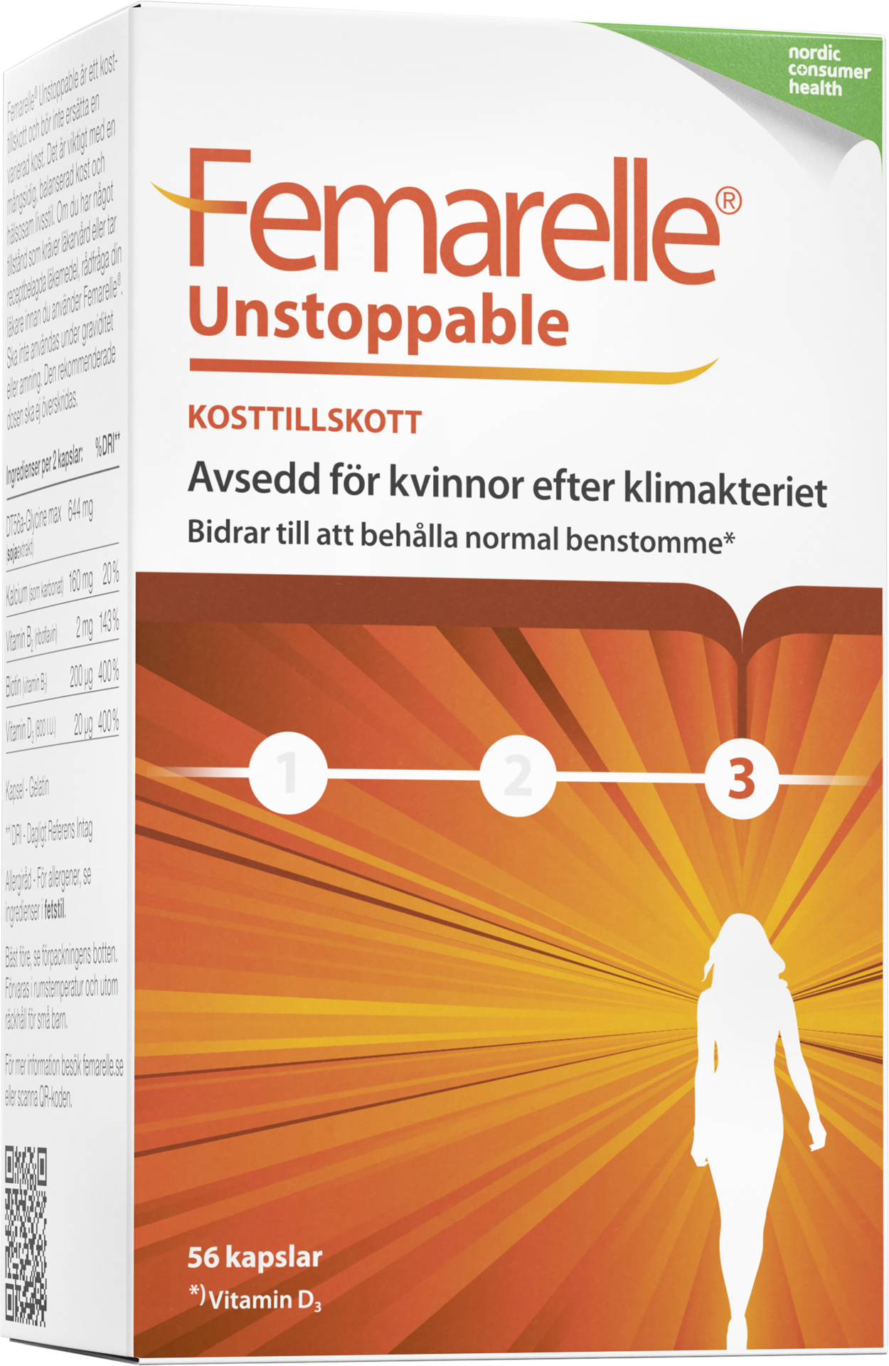Femarelle Unstoppable 56 kapslar