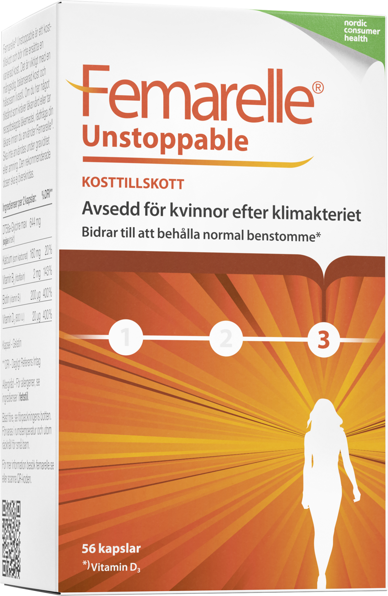 Femarelle Unstoppable 56 kapslar