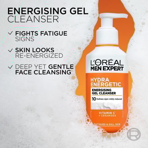 L'Oréal Paris Men Expert Hydra Energetic Vitamin C Cleanser 260 ml
