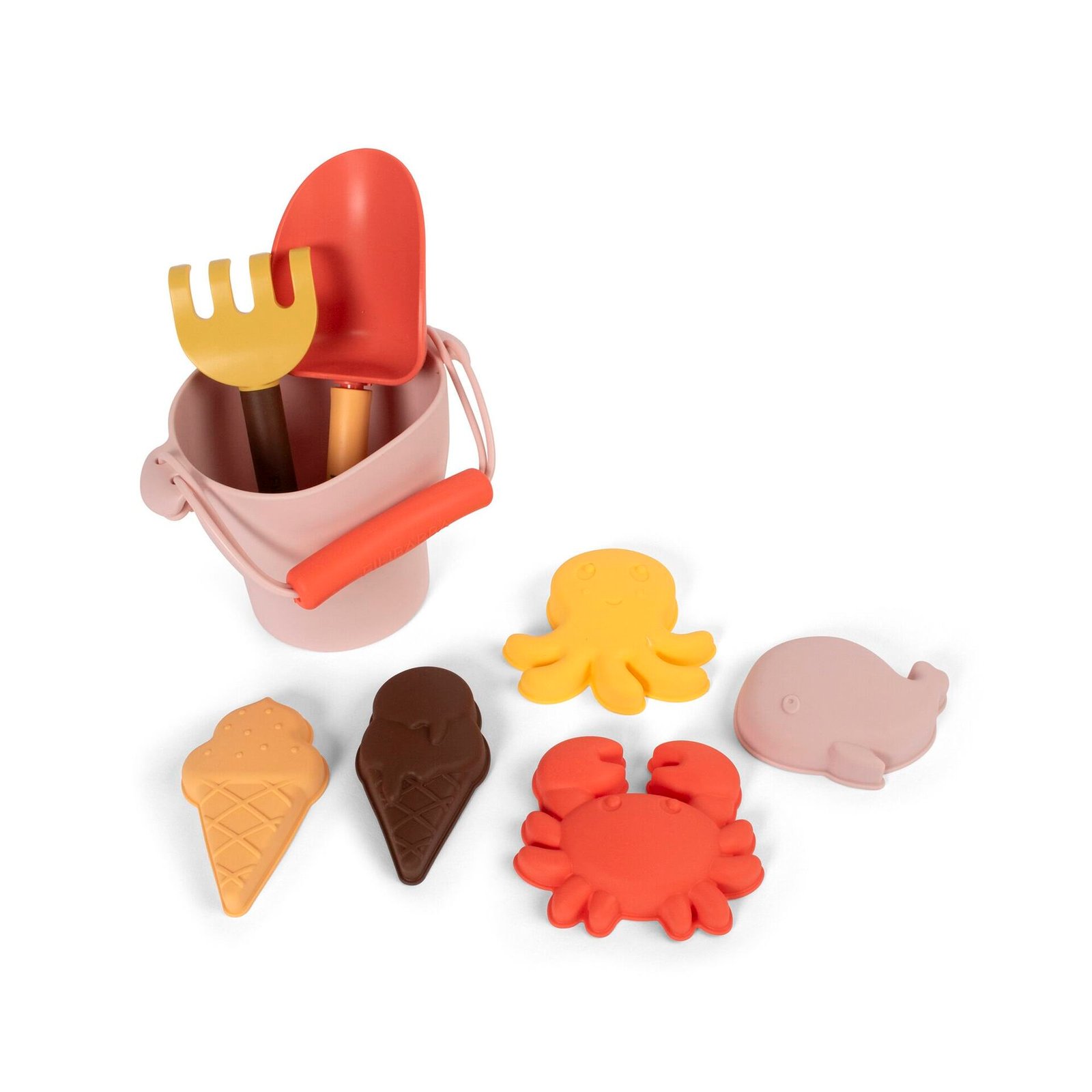 Filibabba Silikon Strandset Peach Mix