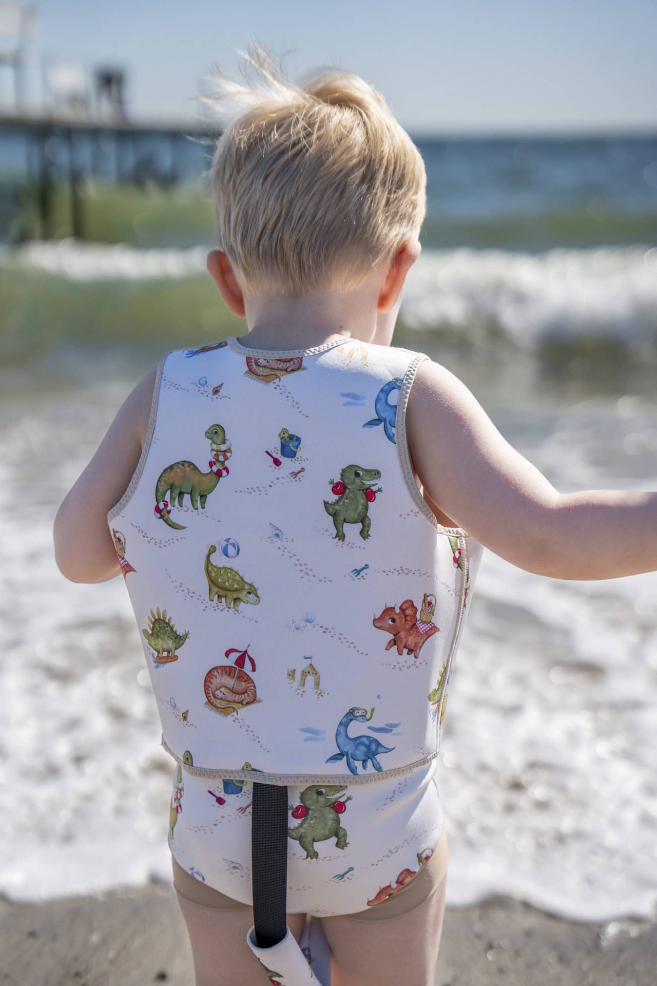 Filibabba Simväst 1–2 år Dino Beach