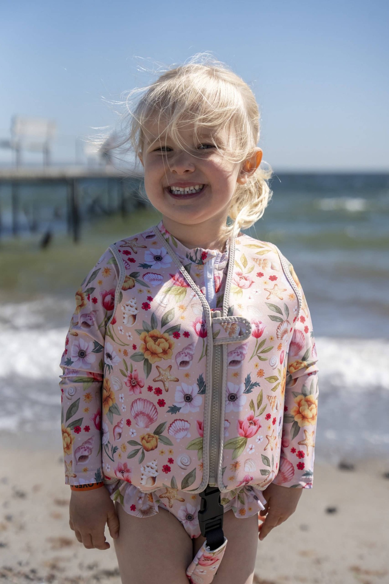 Filibabba Simväst 5–6 år Ocean Blossom