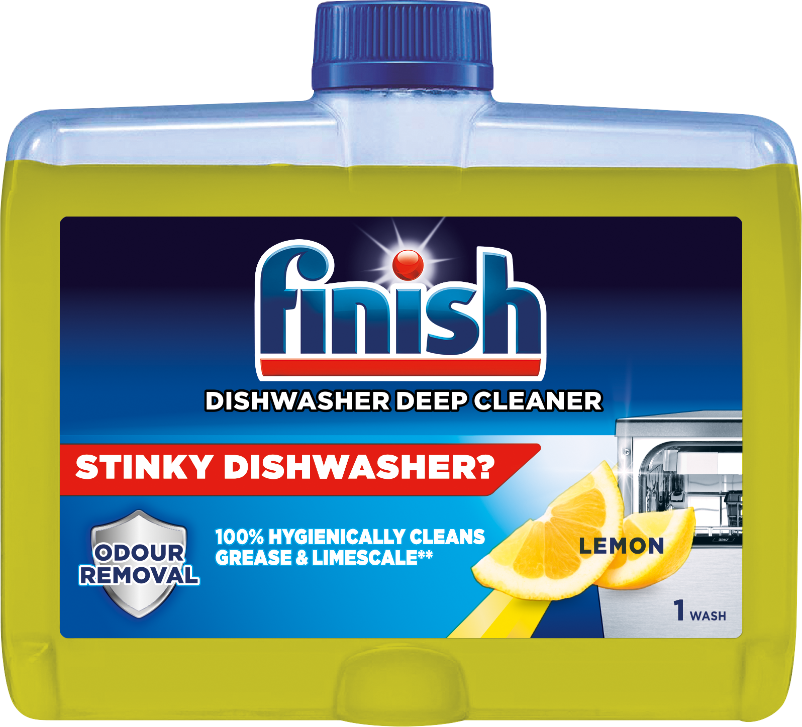 Finish Maskinrengöring Lemon 250 ml