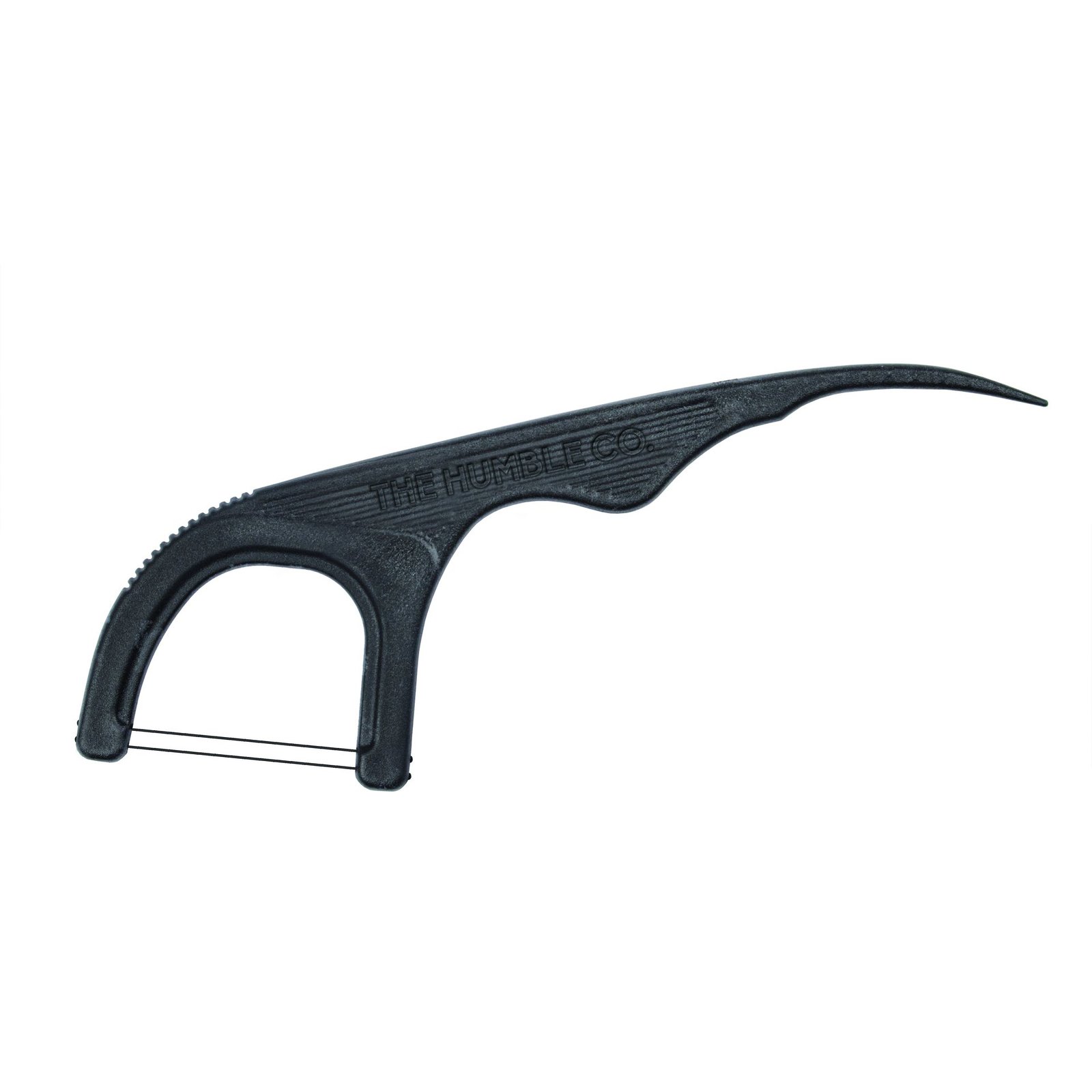 The Humble Co. Floss Picks Original Tandtrådsbyglar Charcoal 50 st