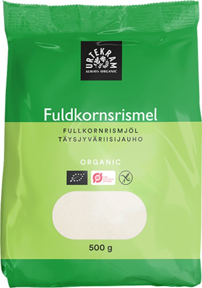 Urtekram Fullkornsrismjöl 500 g