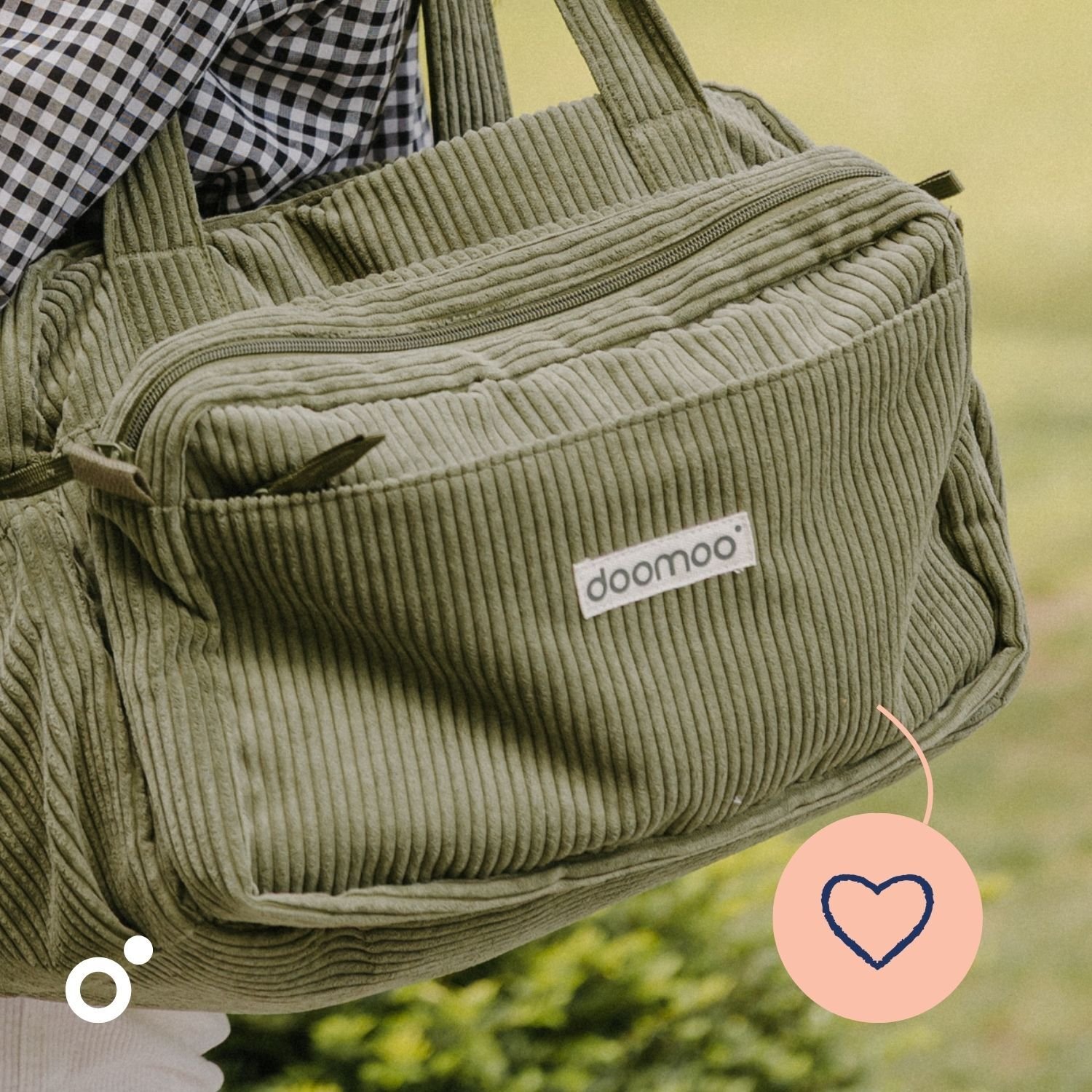 Doomoo Skötväska 8 tillbehör Manchester Khaki