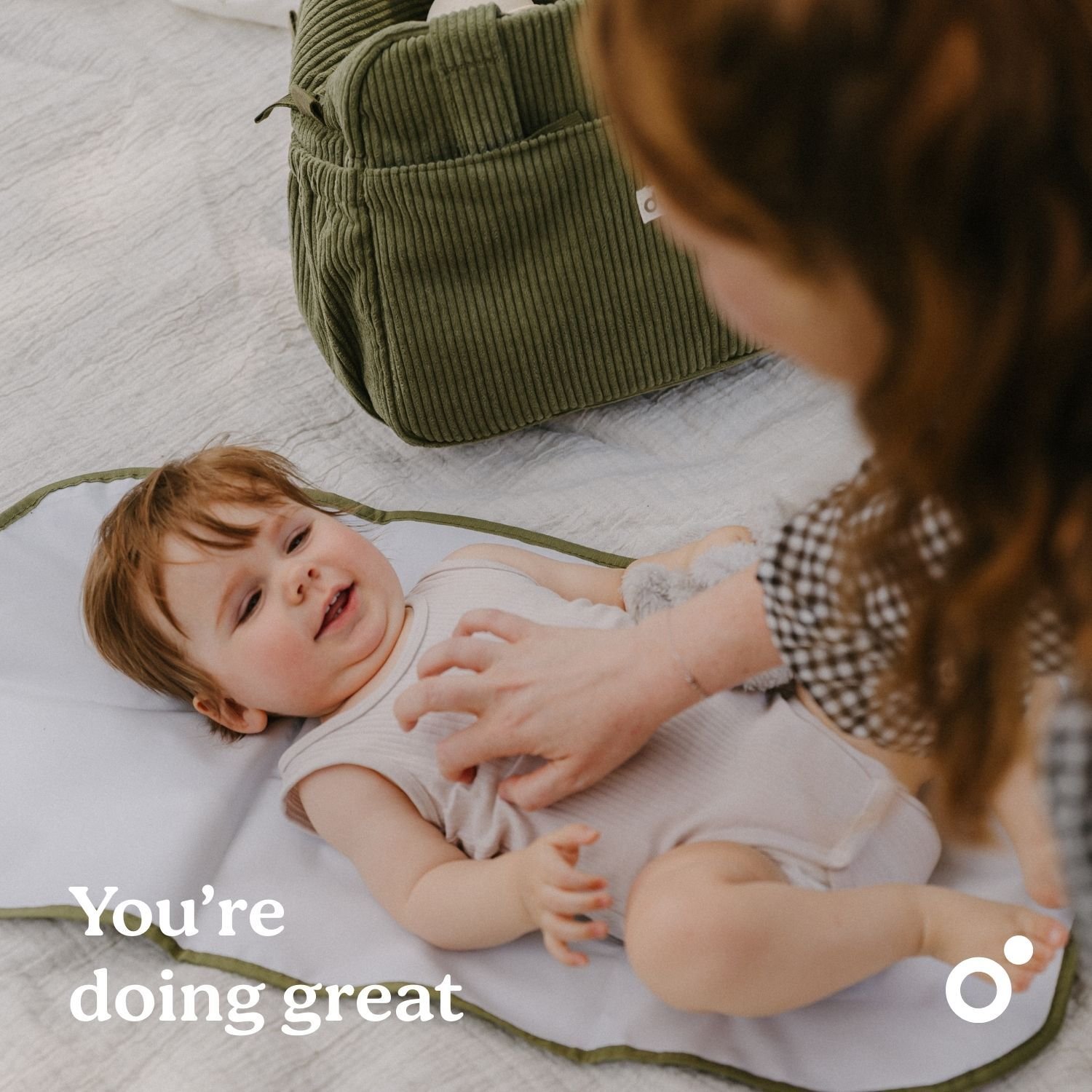 Doomoo Skötväska 8 tillbehör Manchester Khaki