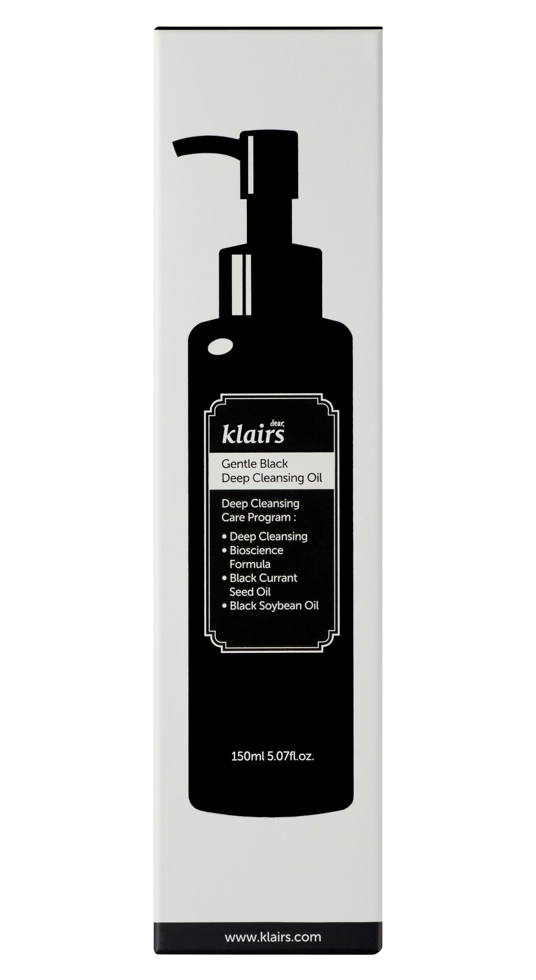 Klairs Gentle Black Deep Cleansing Oil 150 ml