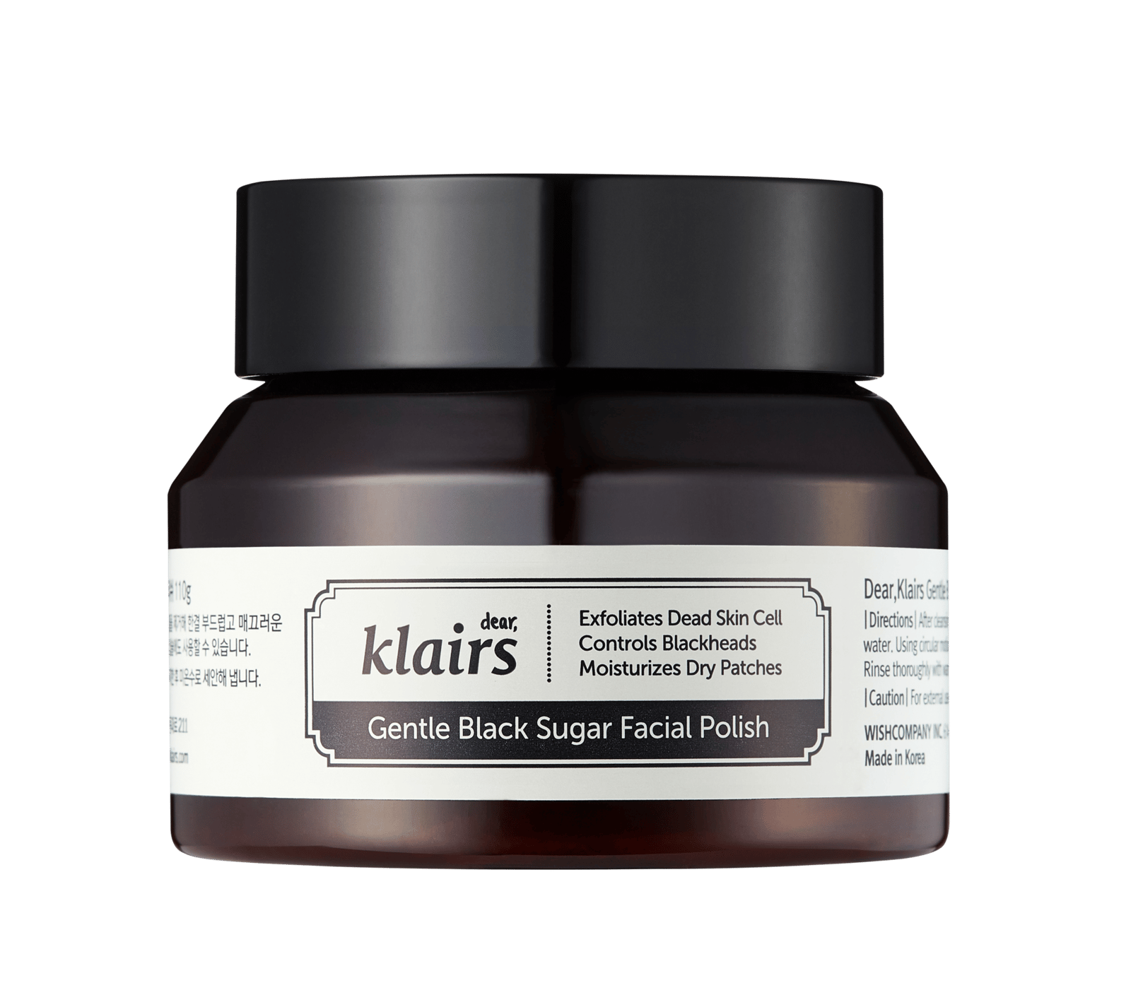 Klairs Gentle Black Sugar Facial Polish 110g