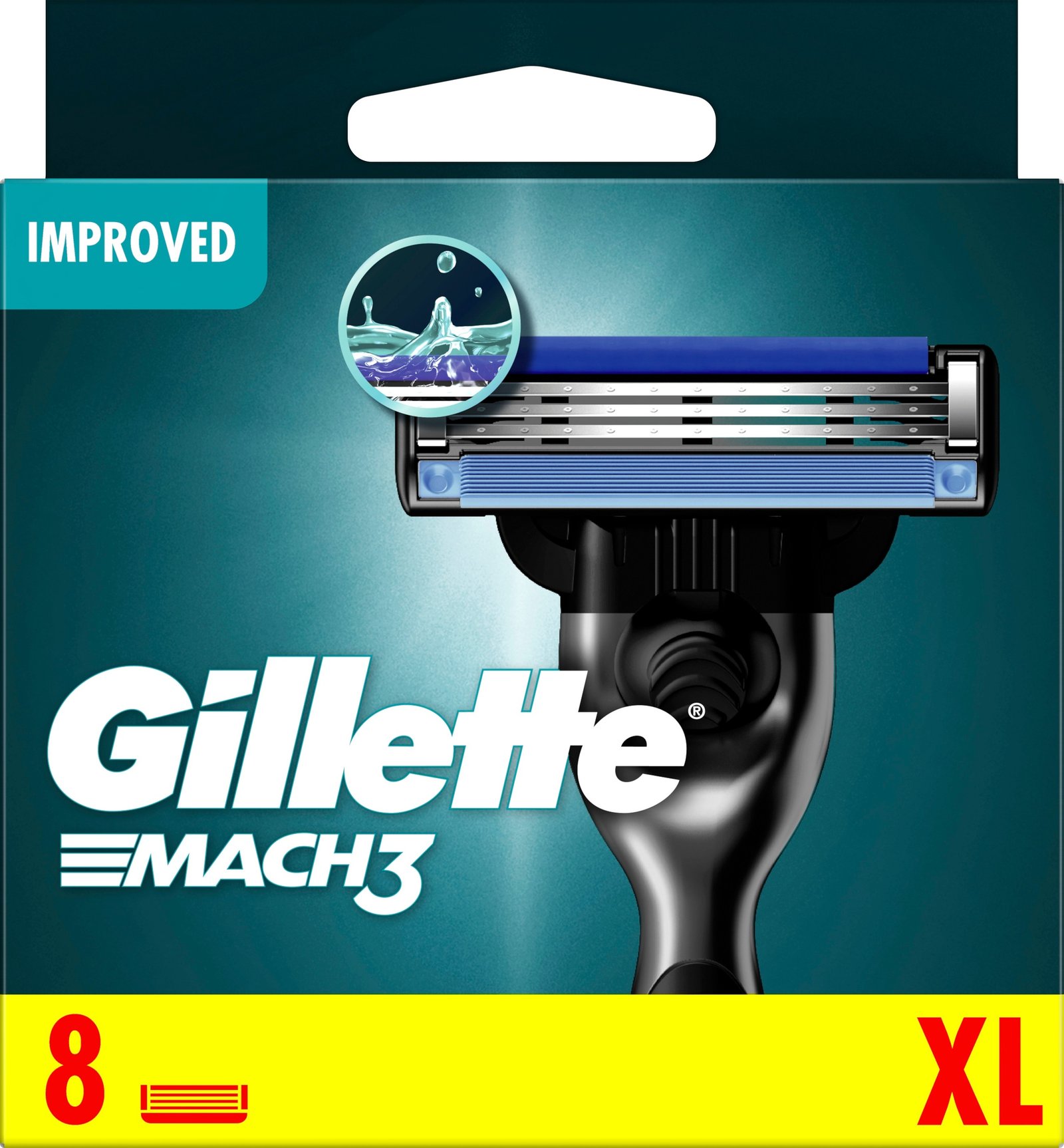 Gillette Mach3 Rakblad 8st