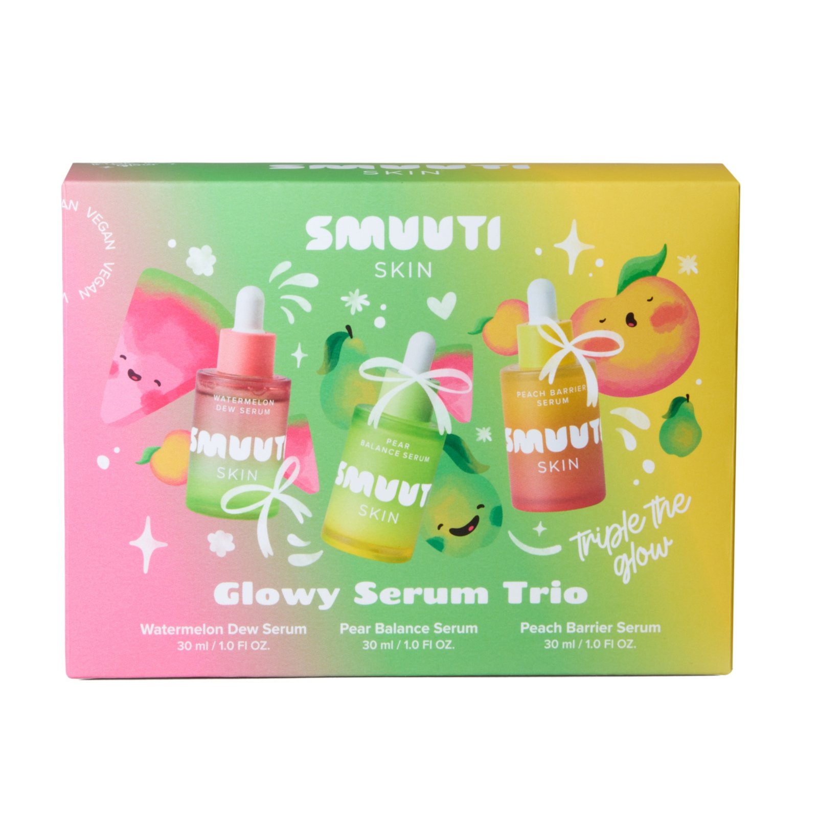 Smuuti Skin Glowy Serum Trio