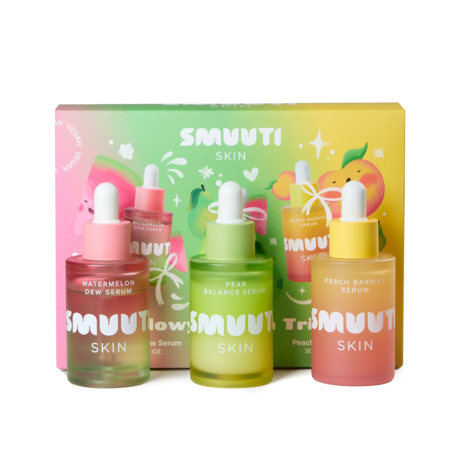 Smuuti Skin Glowy Serum Trio