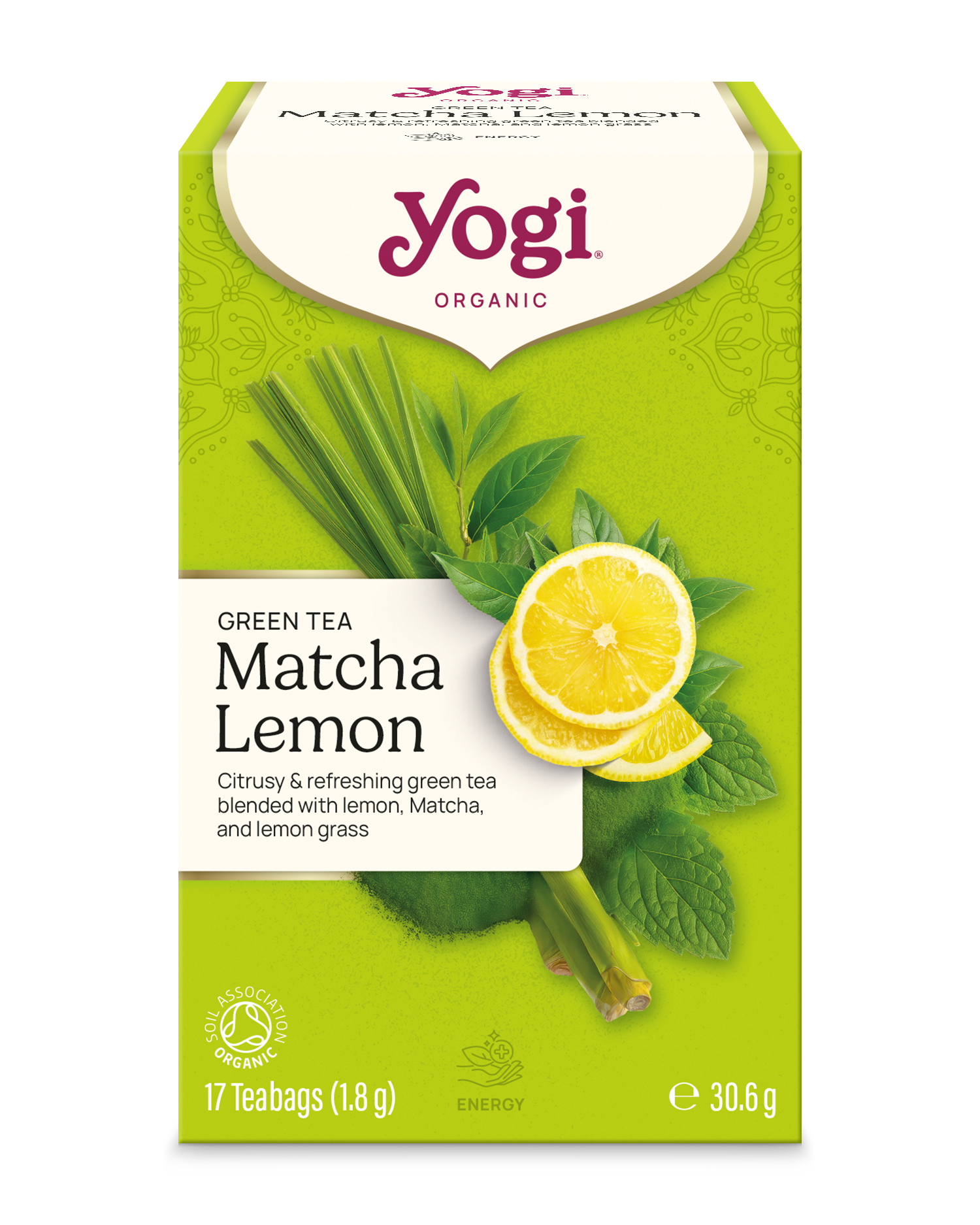 Yogi Tea Green Matcha 17 påsar