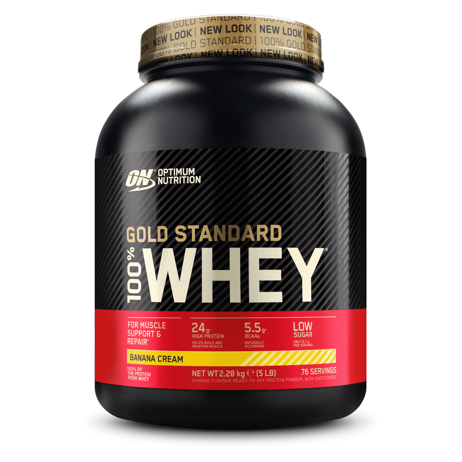 Optimum Nutrition 100% Whey Goldstandard Banana Cream 2280g