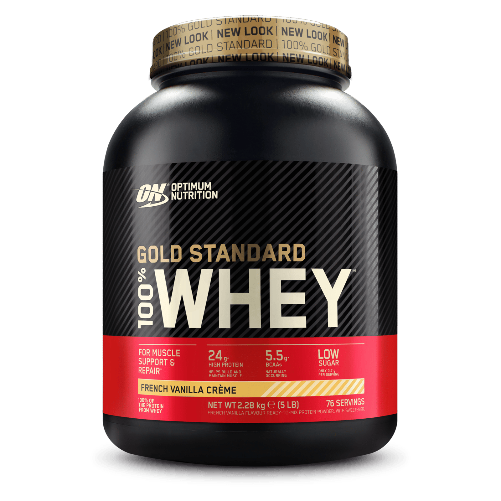 Optimum Nutrition 100% Whey Goldstandard French Vanilla Creme 2280g