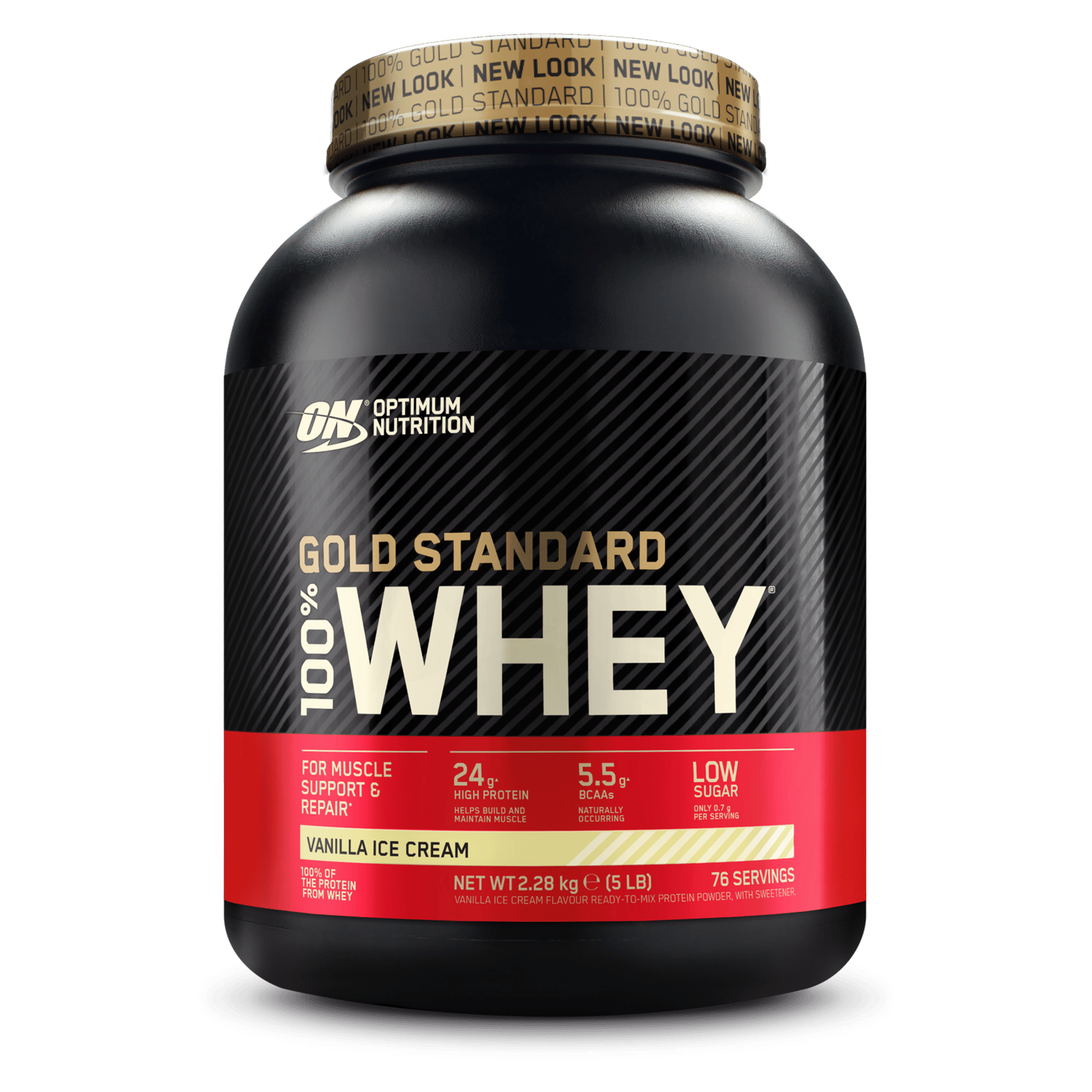 Optimum Nutrition 100% Whey Goldstandard Vanilla Ice Cream 2280g