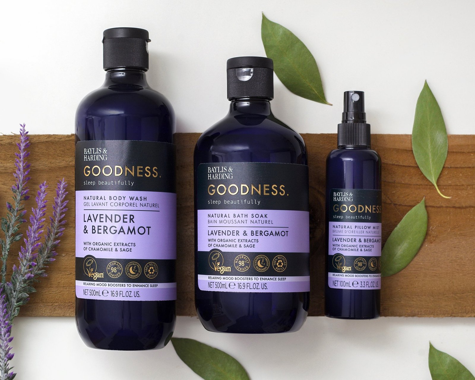 Baylis & Harding Goodness Sleep Lavender Body Wash 500 ml