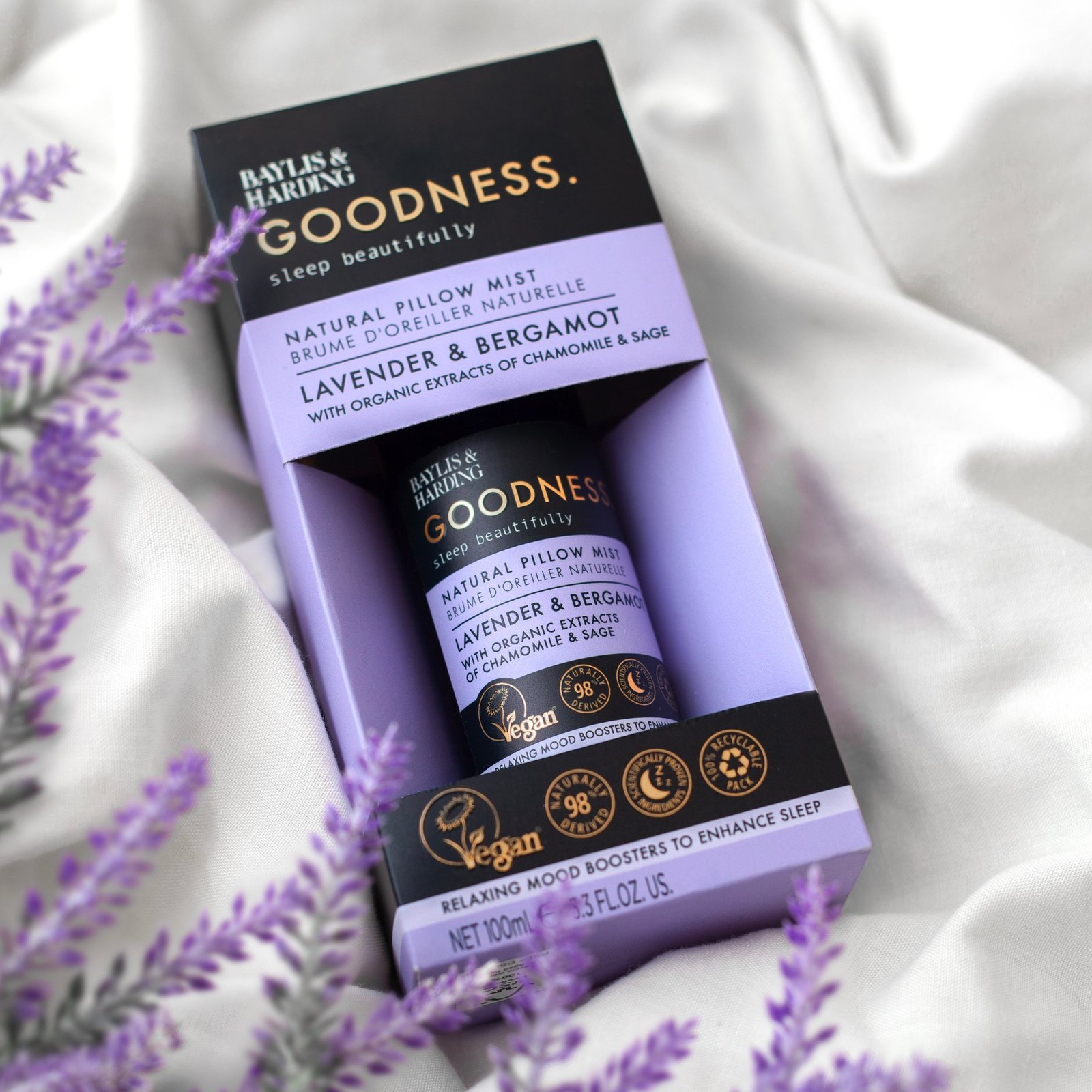 Baylis & Harding Goodness Sleep Lavender Pillow Spray 100 ml