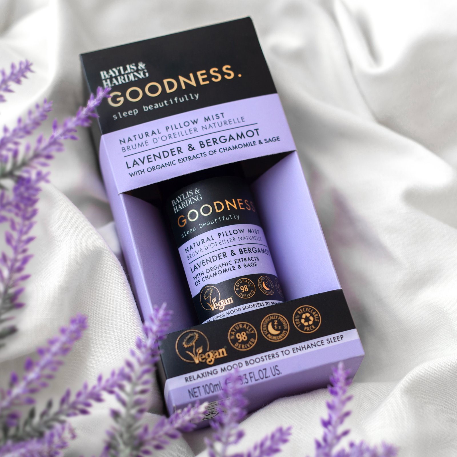 Baylis & Harding Goodness Sleep Lavender Pillow Spray 100 ml