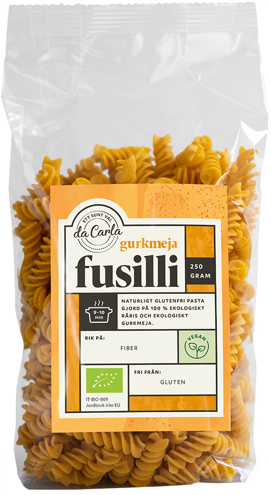 da Carla Ekologisk Gurkmeja Fusilli 250 g