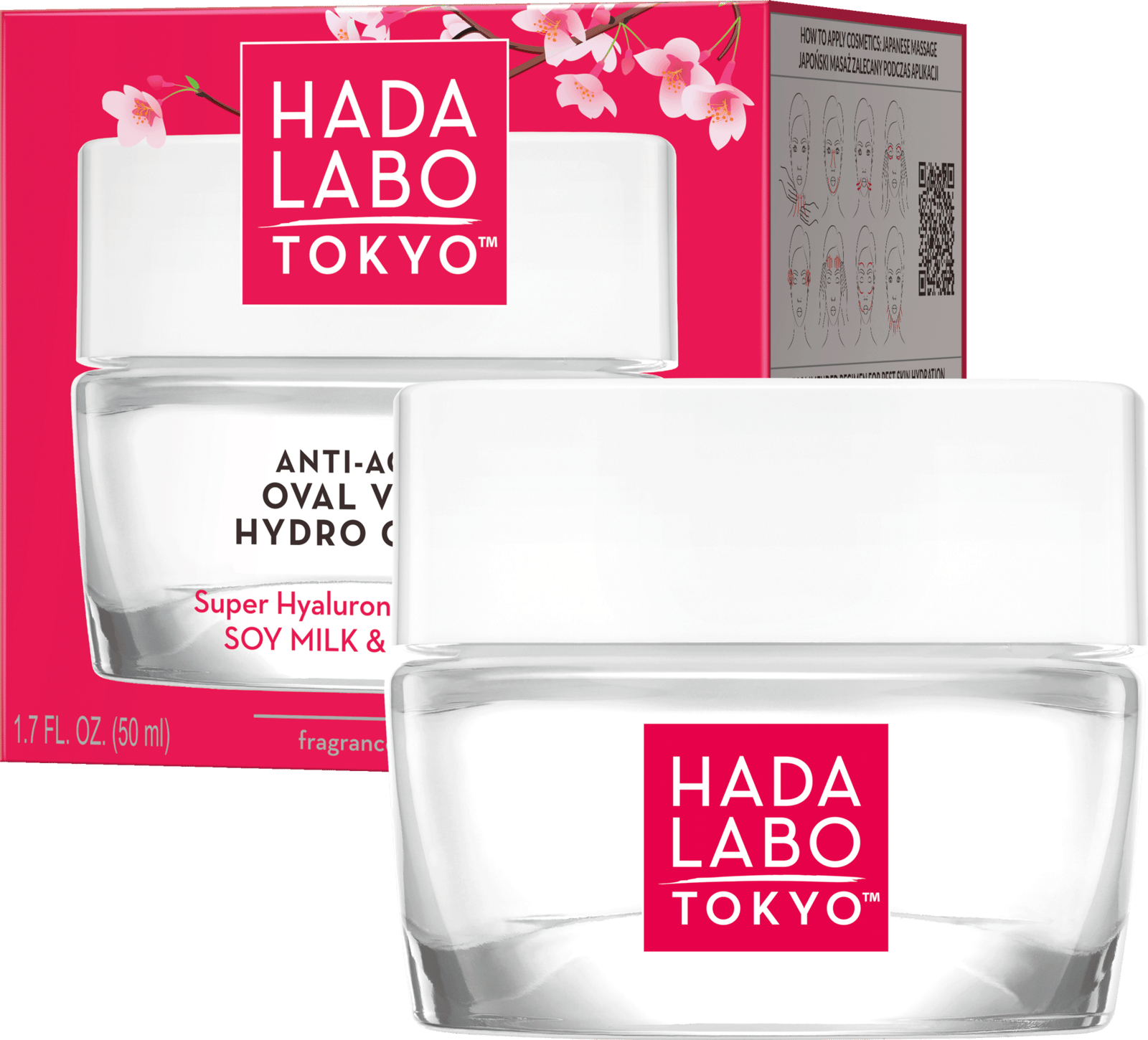 Hada Labo Tokyo Anti-Aging Oval V-Lift Hydro Cream 50 ml