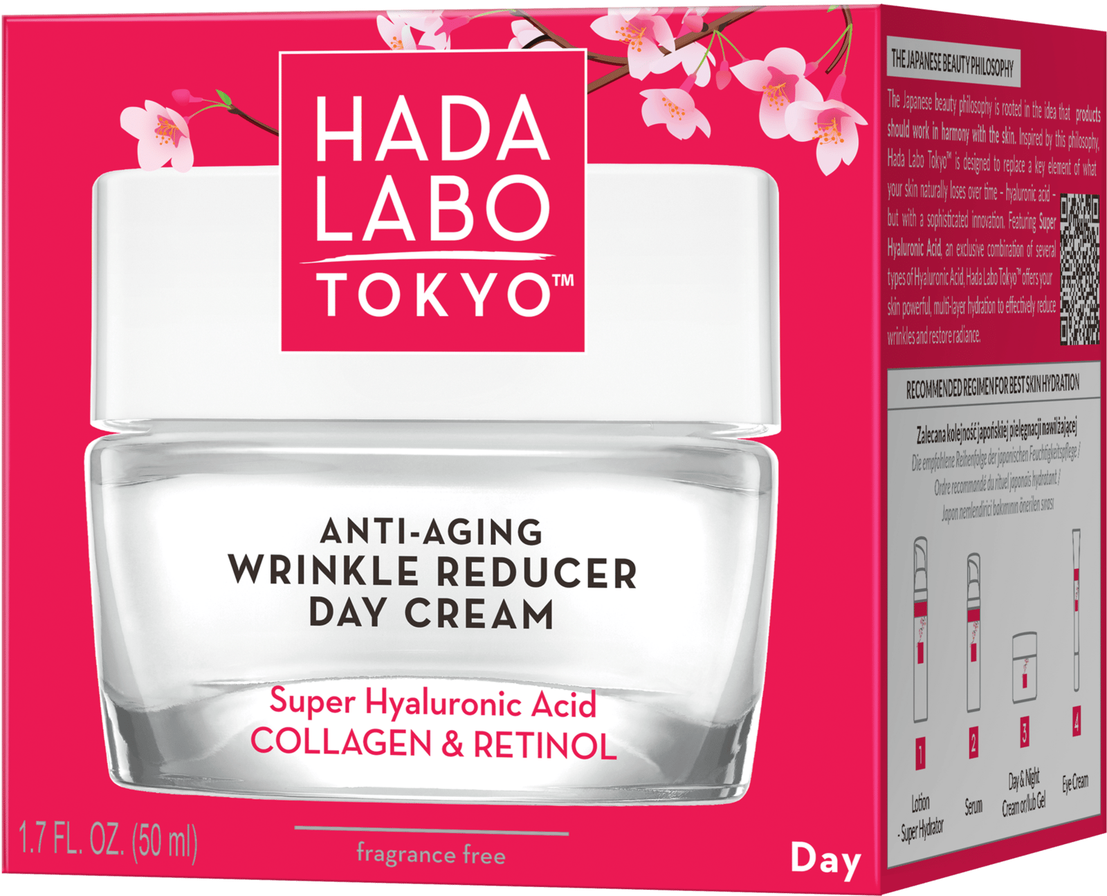 Hada Labo Tokyo Anti-Aging Wrinkle Reducer Day Cream 50 ml