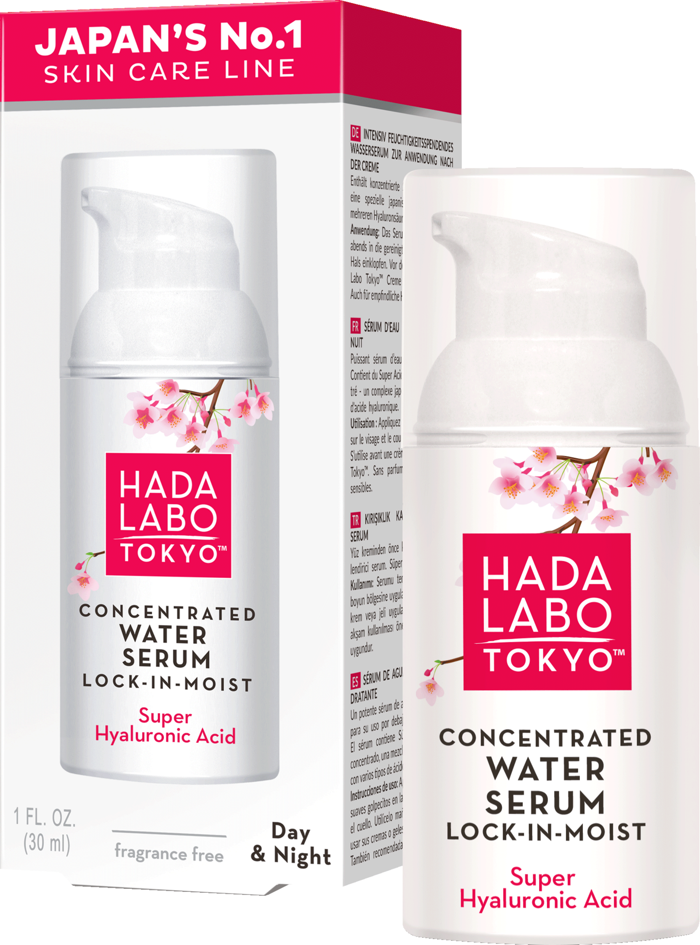 Hada Labo Tokyo Concentrated Water Serum Lock-in-Moist 30 ml