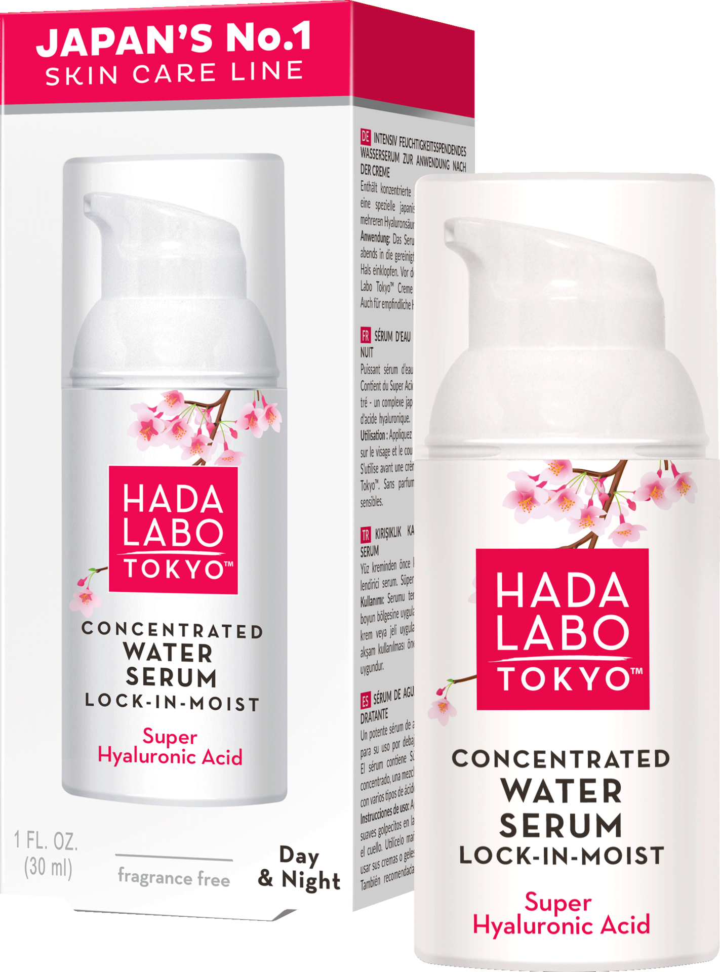 Hada Labo Tokyo Concentrated Water Serum Lock-in-Moist 30 ml
