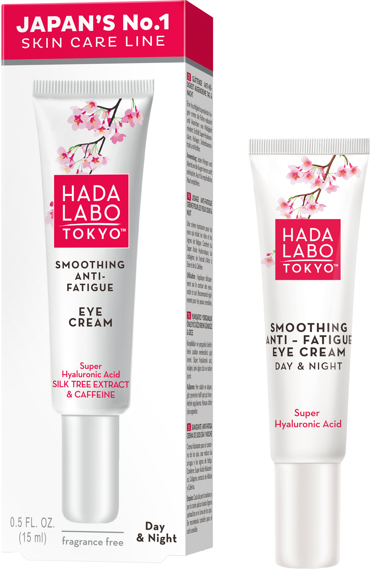 Hada Labo Tokyo Smoothing Anti-Fatigue Eye Cream 15 ml