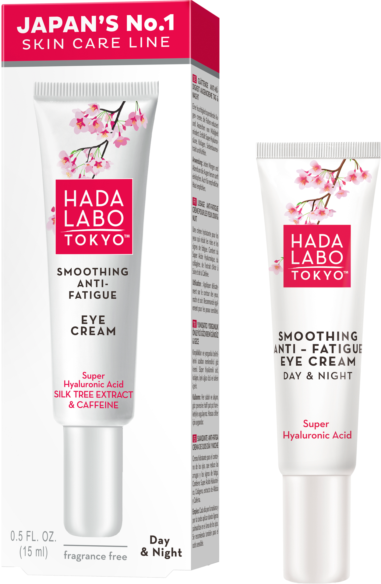 Hada Labo Tokyo Smoothing Anti-Fatigue Eye Cream 15 ml