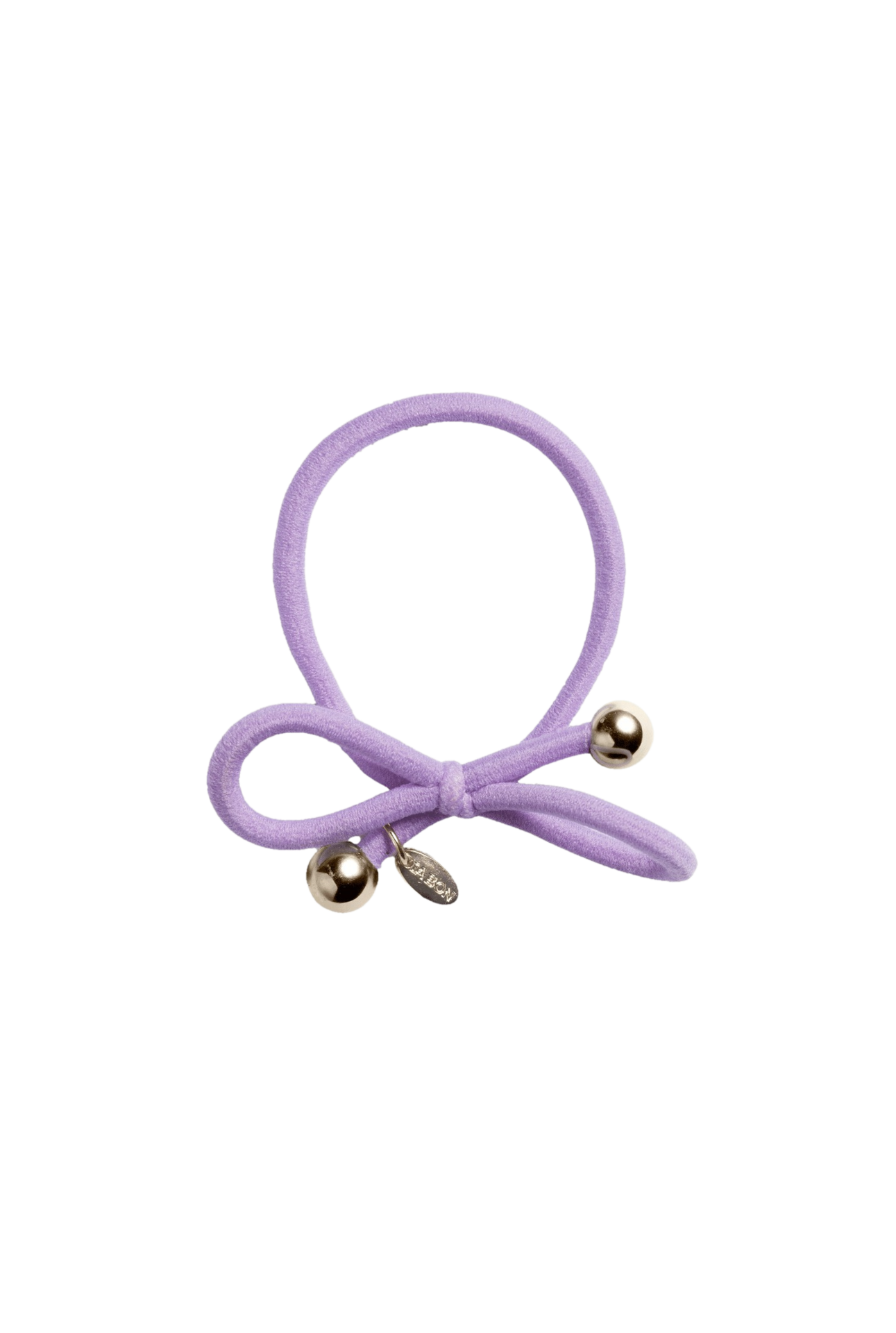 IA BON Hair Tie Gold Bead Lilac 1 st