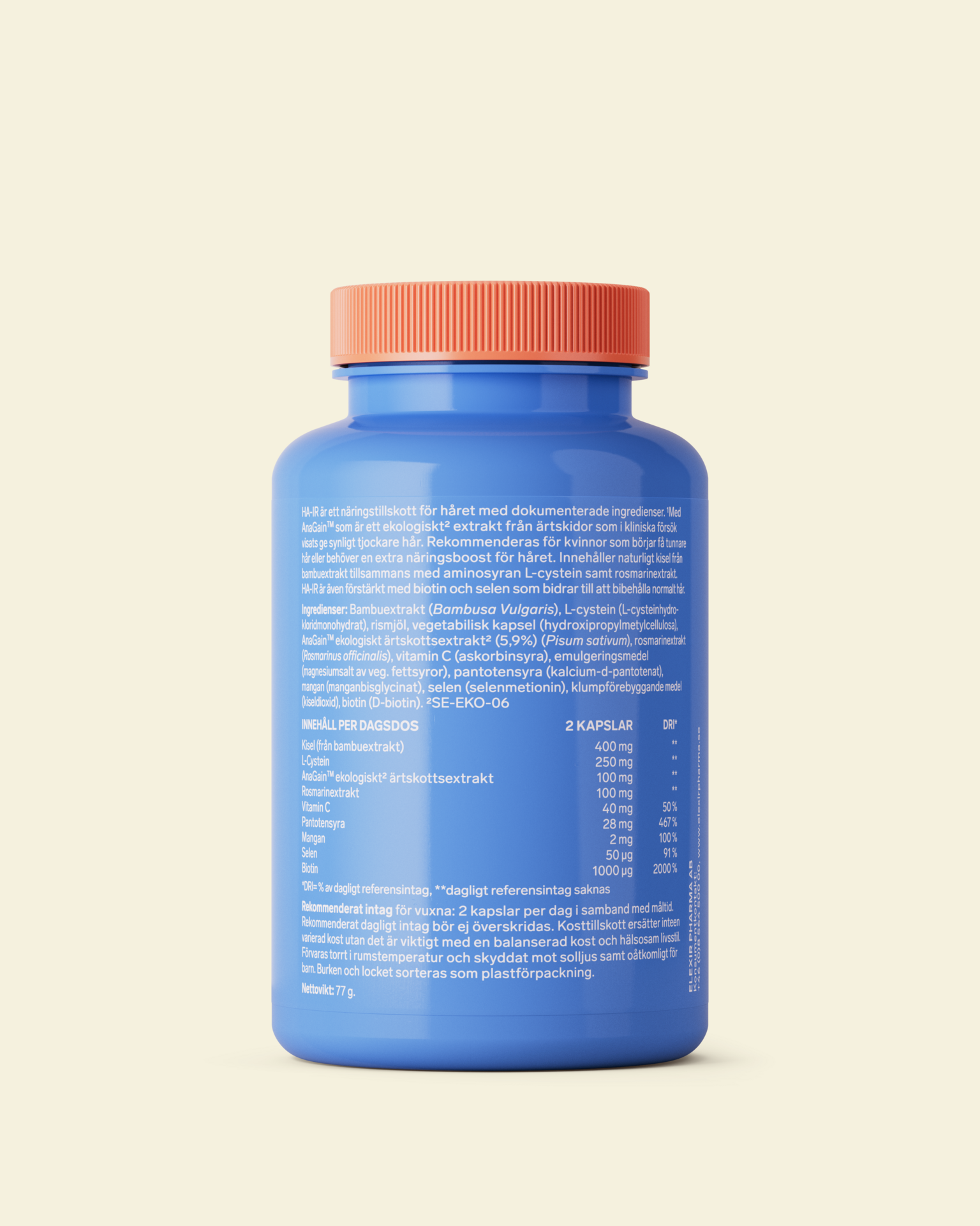 Elexir Pharma HA-IR 90 kapslar