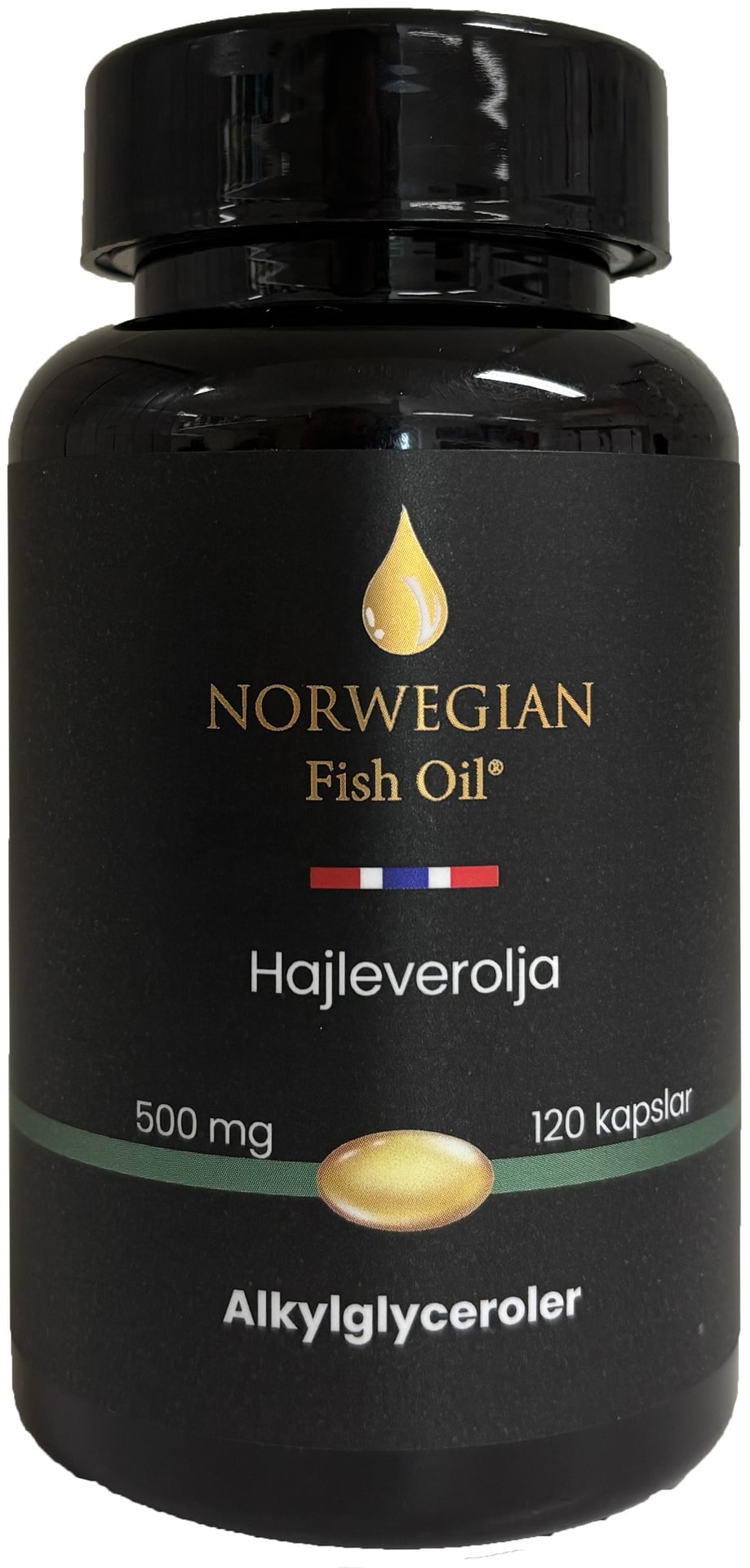 Biosan Norwegian Fish Oil Hajleverolja 120 kapslar