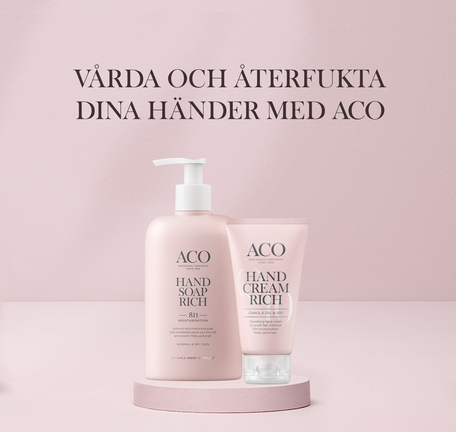 ACO Hand Cream Rich Handkräm 75 ml